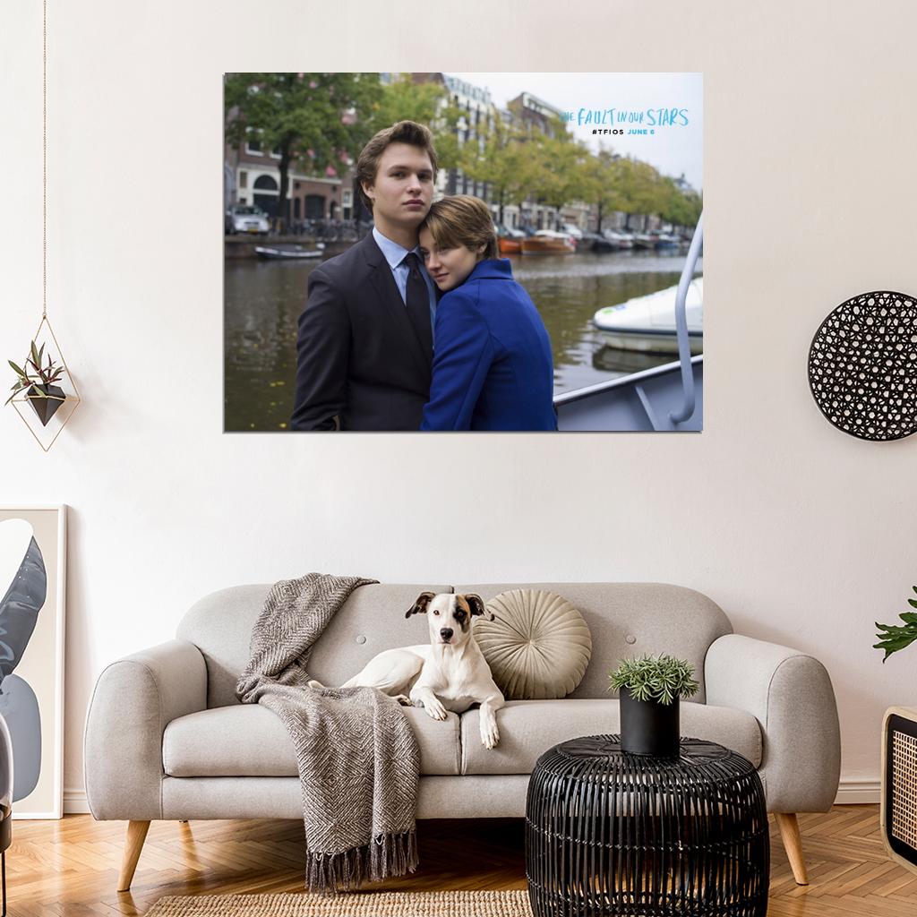 The Fault In Our Stars Hazel Augustus Movie Wall Art Print Poster