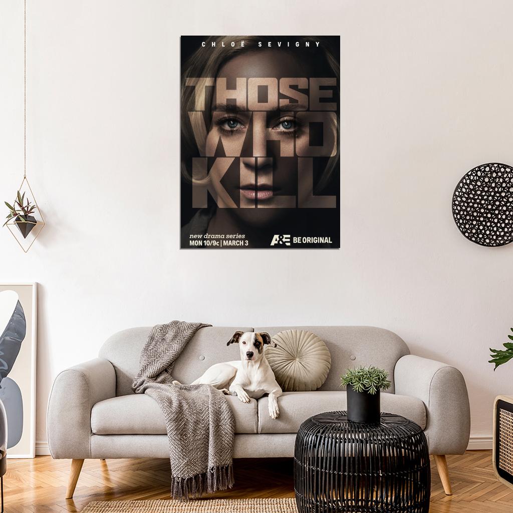 Those Who Kill Chloe Sevigny Tv Series Wall Art Print Poster