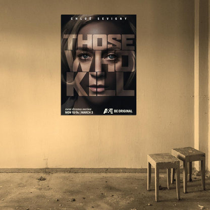 Those Who Kill Chloe Sevigny Tv Series Wall Art Print Poster