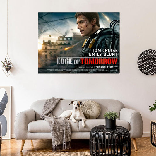 Edge Of Tomorrow Tom Cruise Movie Wall Art Print Poster