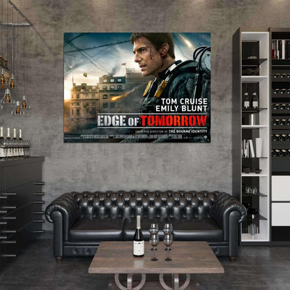 Edge Of Tomorrow Tom Cruise Movie Wall Art Print Poster