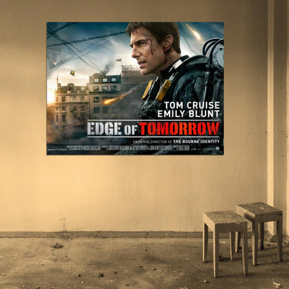 Edge Of Tomorrow Tom Cruise Movie Wall Art Print Poster