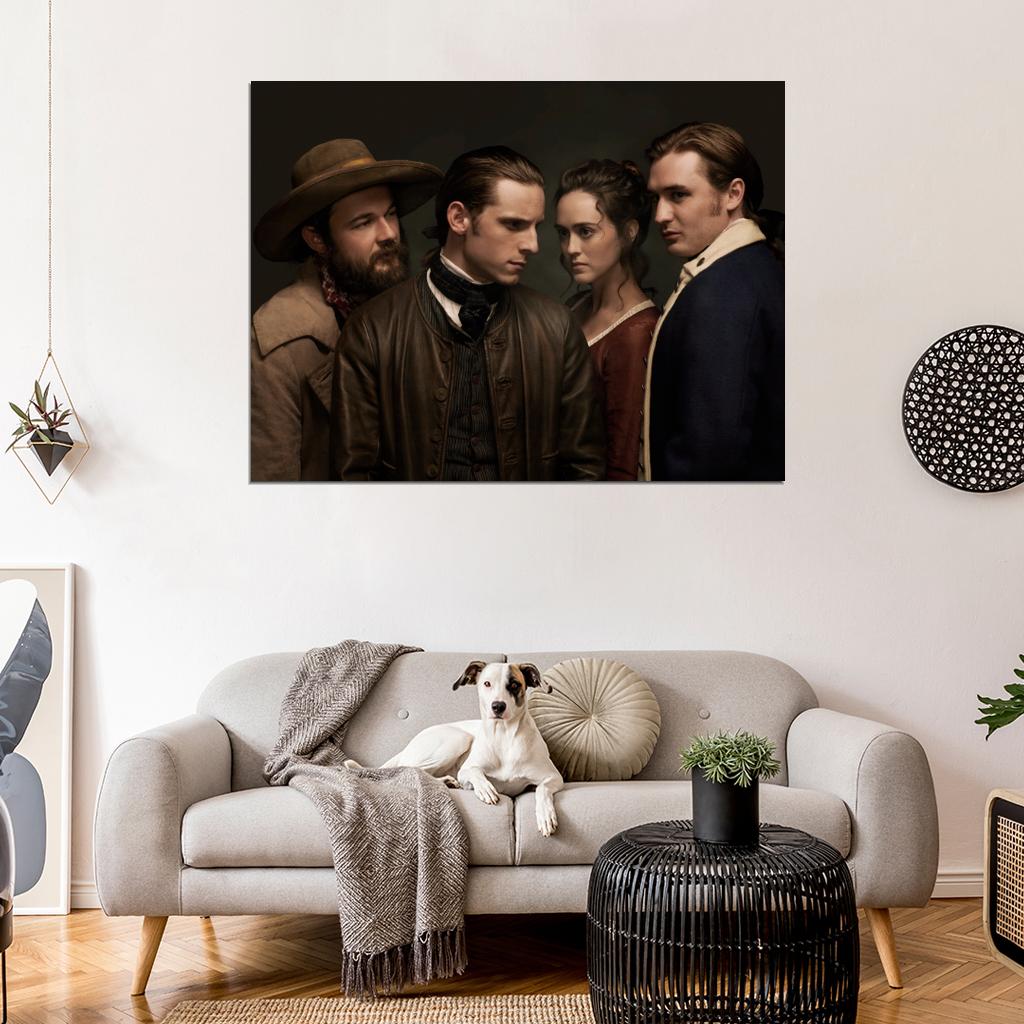 Turn Characters Cast Tv Series Wall Art Print Poster