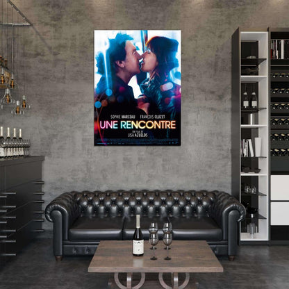 Une rencontre Movie Wall Art Print Poster