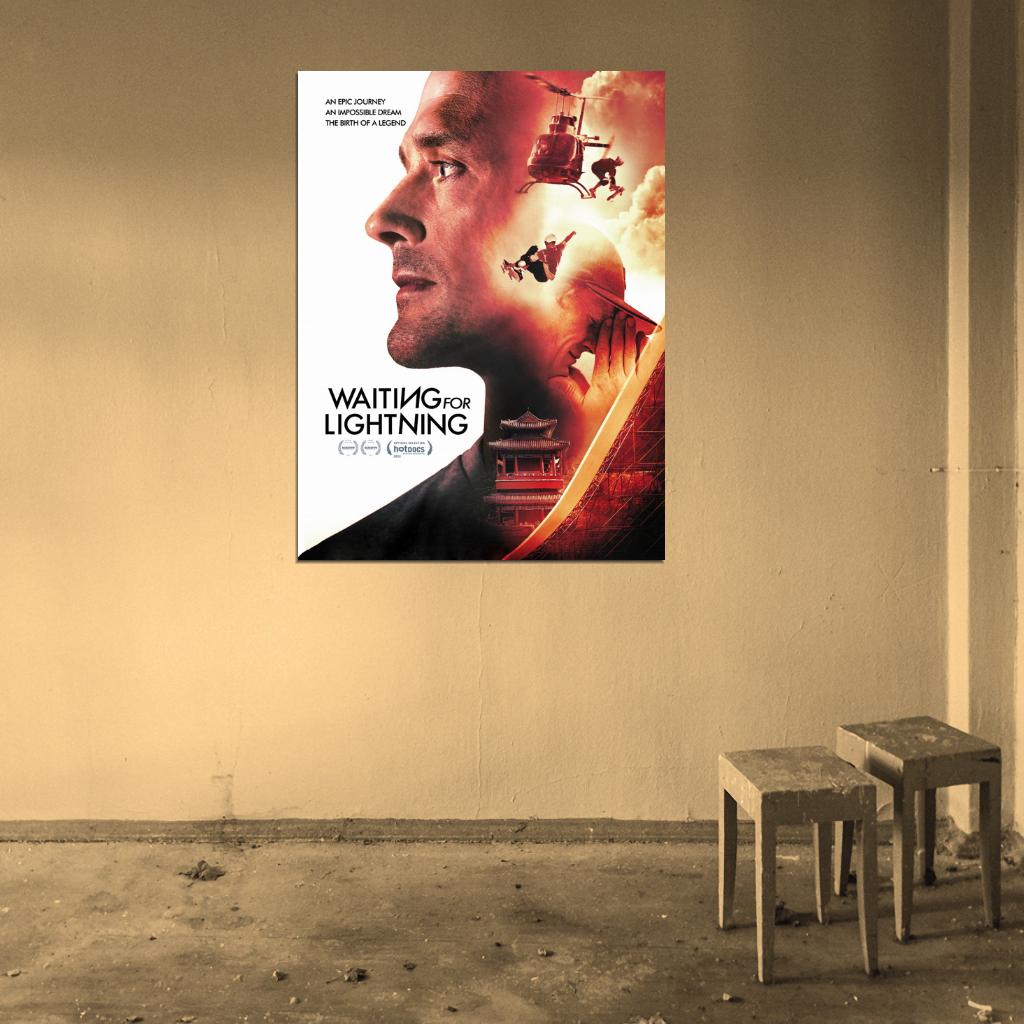Waiting For Lightning Movie Wall Art Print Poster