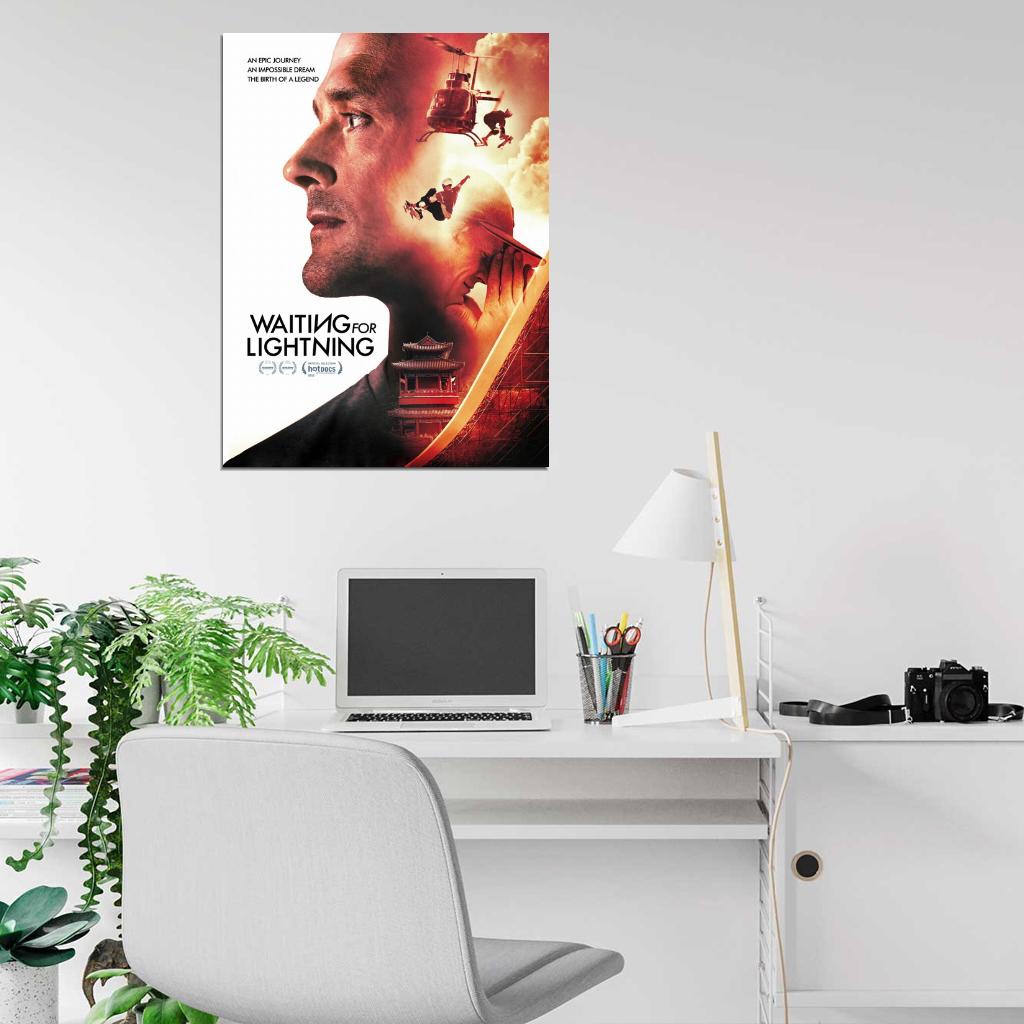 Waiting For Lightning Movie Wall Art Print Poster