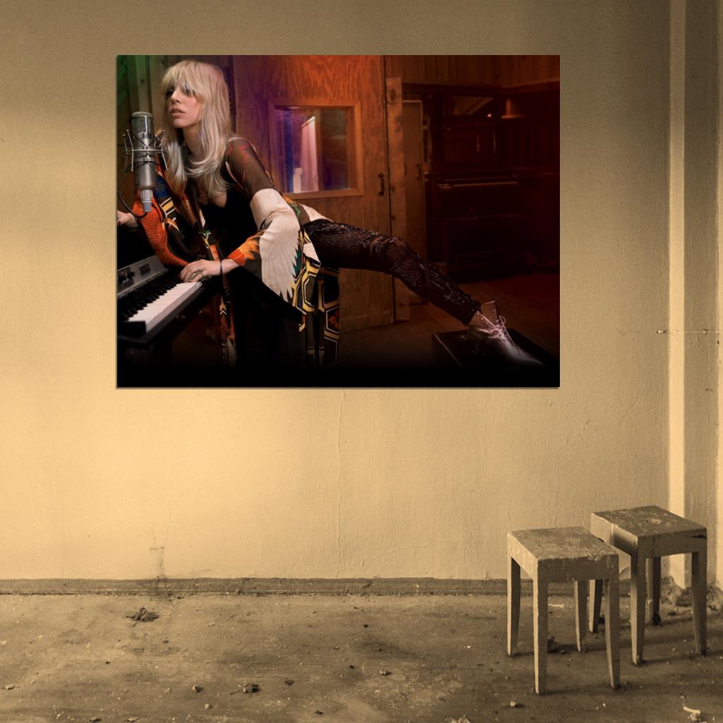Lady Gaga Pop Music Singer Wall Art Print Poster