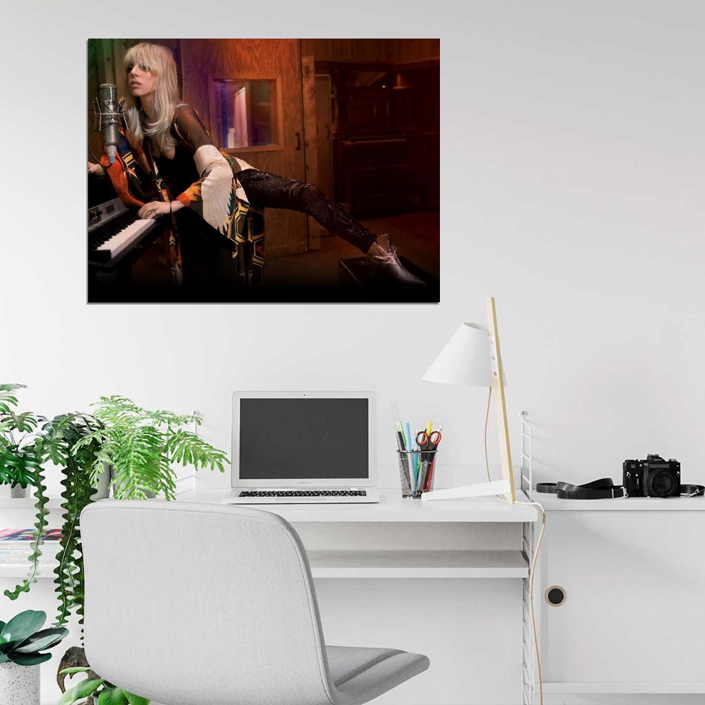 Lady Gaga Pop Music Singer Wall Art Print Poster