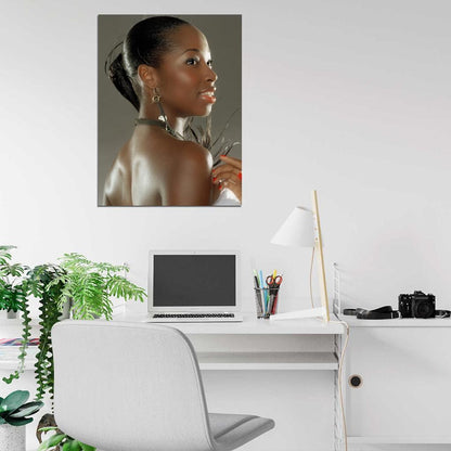 Jamelia Portrait R&B Pop Music Singer Wall Art Print Poster