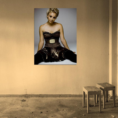 Kaley Cuoco Actress Wall Art Print Poster