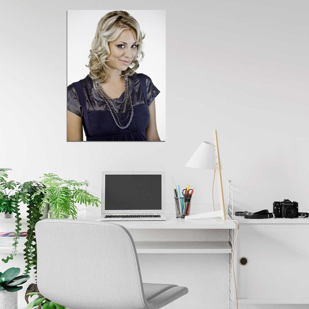 Kaley Cuoco Actress Wall Art Print Poster