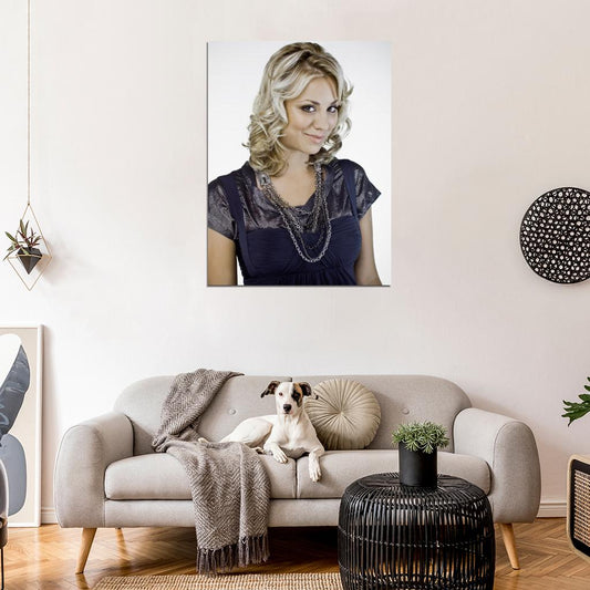 Kaley Cuoco Actress Wall Art Print Poster