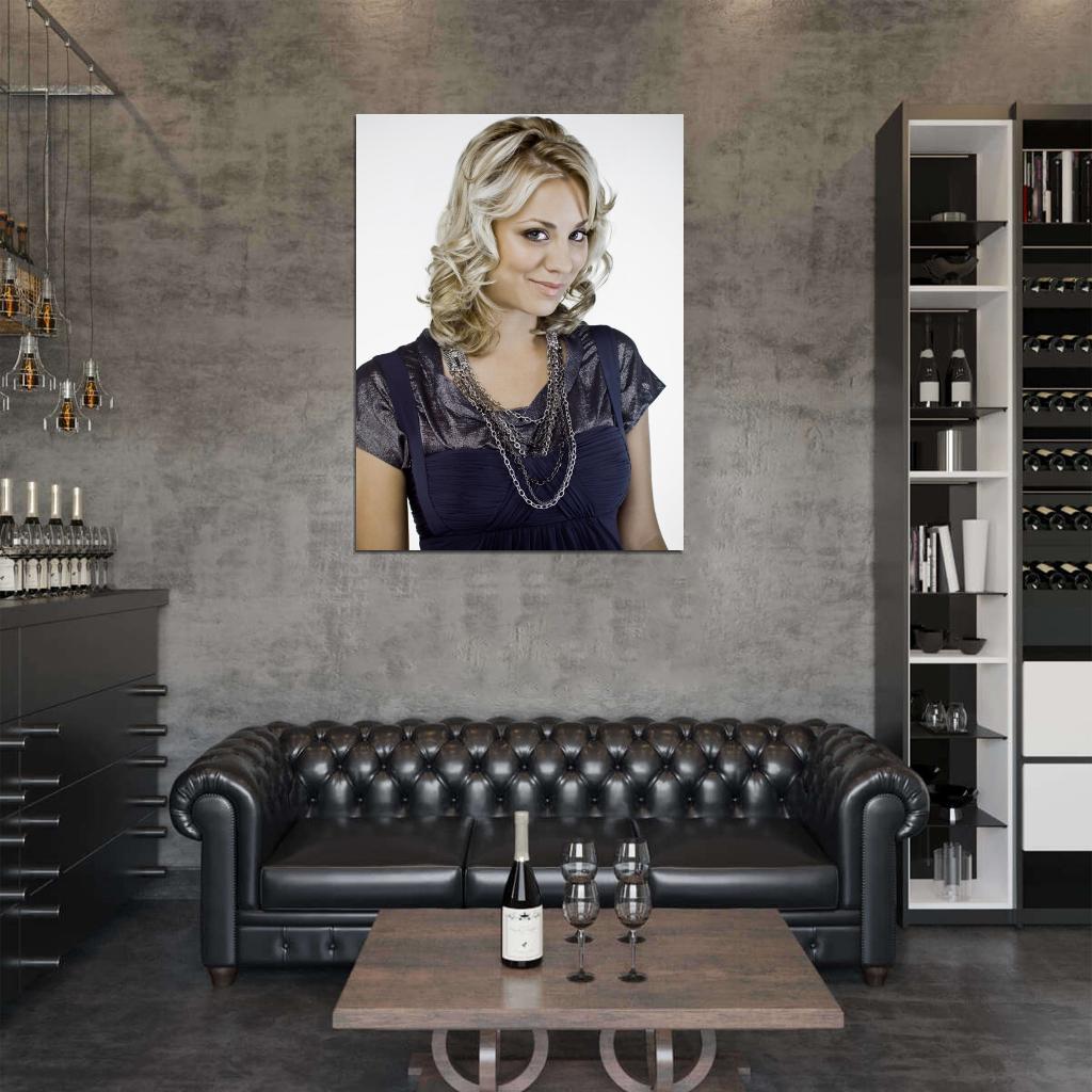 Kaley Cuoco Actress Wall Art Print Poster