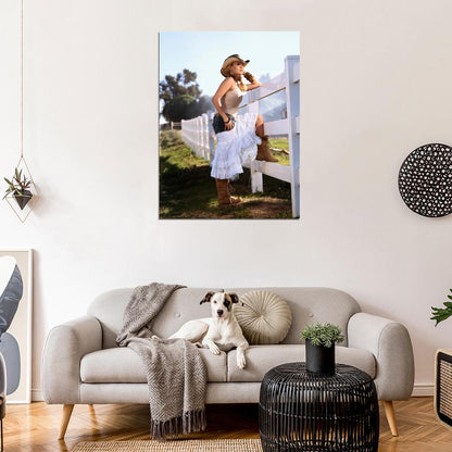Carrie Underwood Country Pop Music Singer Wall Art Print Poster