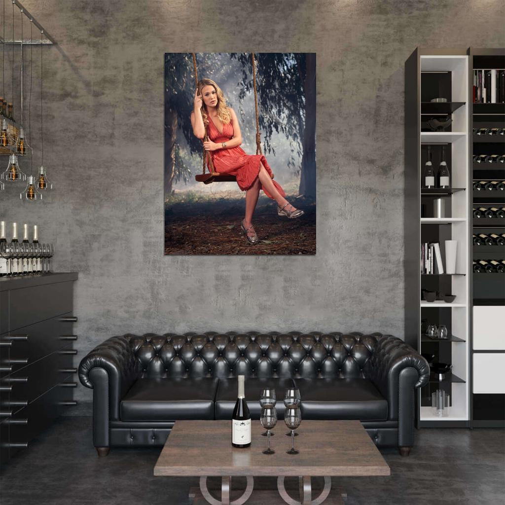 Carrie Underwood Country Pop Singer Music Wall Art Print Poster