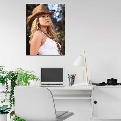 Carrie Underwood Portrait Country Pop Singer Music Wall Art Print Poster