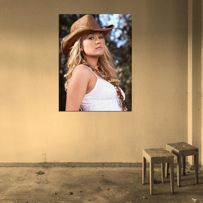 Carrie Underwood Portrait Country Pop Singer Music Wall Art Print Poster