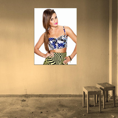 Lea Michele Actress Pop Music Singer Wall Art Print Poster