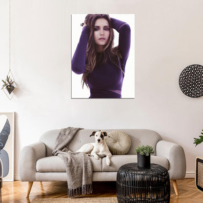 Nina Dobrev Actress Wall Art Print Poster