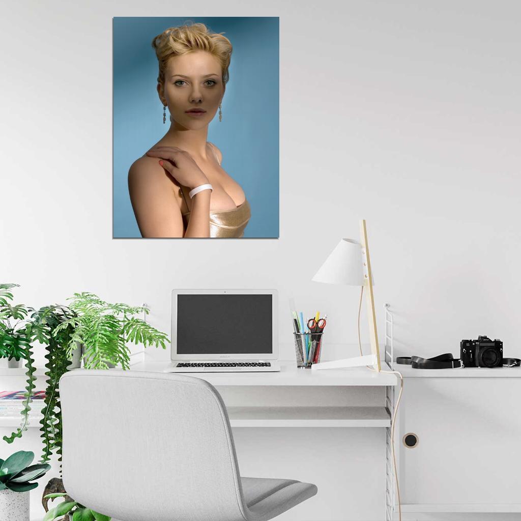 Scarlett Johansson Sexy Hot Actress Wall Art Print Poster