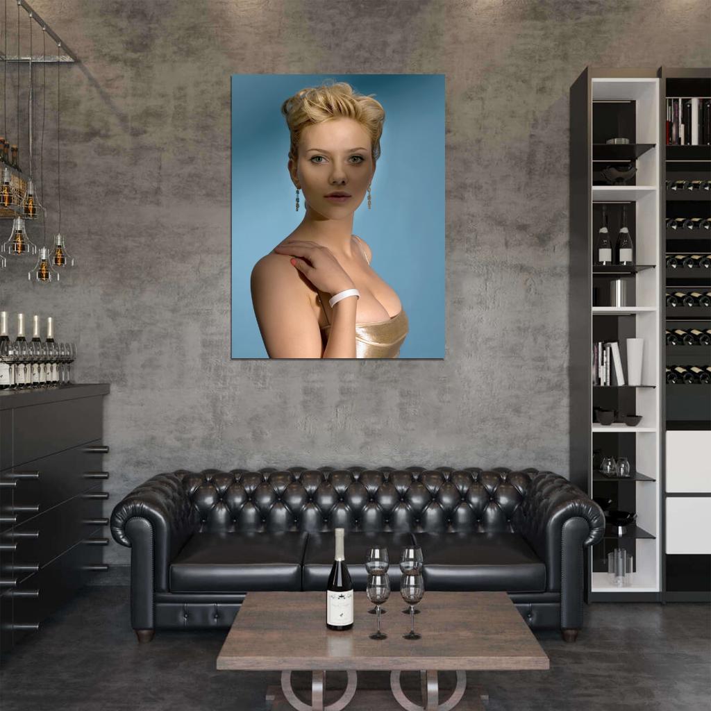 Scarlett Johansson Sexy Hot Actress Wall Art Print Poster
