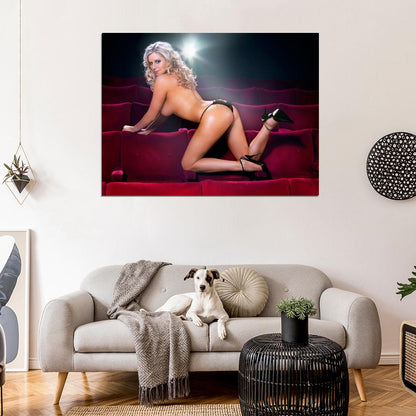 Abi Titmuss Sexy Hot Butt Ass Model Actress Wall Art Print Poster