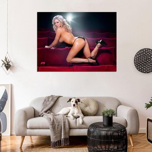 Abi Titmuss Sexy Hot Butt Ass Model Actress Wall Art Print Poster