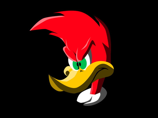 Woody Woodpecker Cool Cartoon Art Wall Art Print Poster