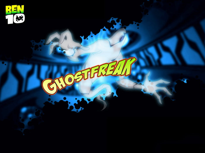 Ben 10 Ghostfreak Alien Cartoon TV Series Art Wall Art Print Poster