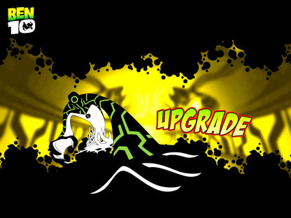 Ben 10 Upgrade Alien Cartoon TV Series Art Wall Art Print Poster