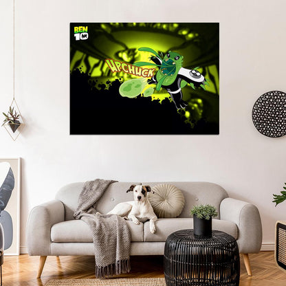 Ben 10 Upchuck Alien Cartoon TV Series Art Wall Art Print Poster