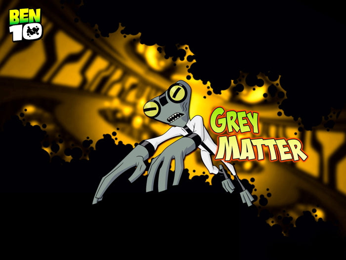 Ben 10 Grey Matter Alien Cartoon TV Series Art Wall Art Print Poster