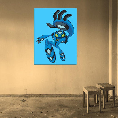 Ben 10 Echo Echo Alien Cartoon TV Series Art Wall Art Print Poster