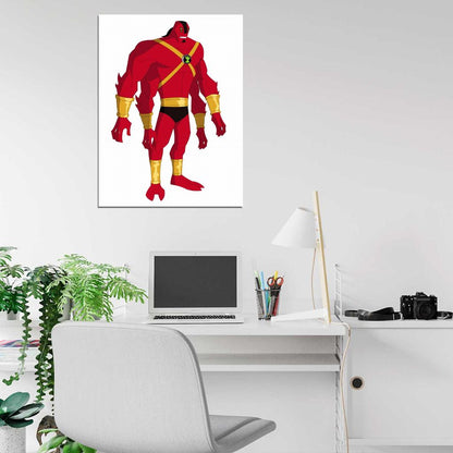 Ben 10 Four Arms Alien Cartoon TV Series Art Wall Art Print Poster