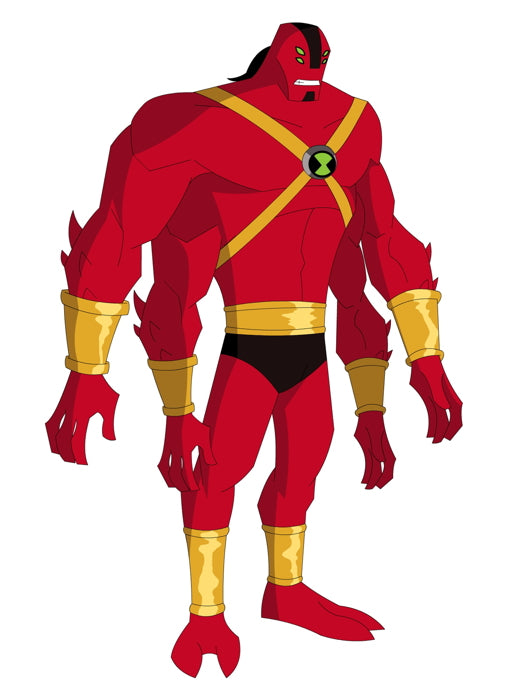 Ben 10 Four Arms Alien Cartoon TV Series Art Wall Art Print Poster