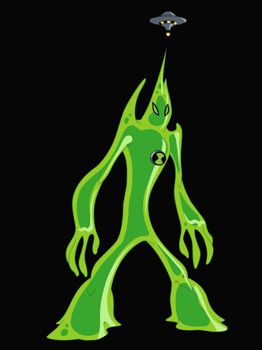 Ben 10 Goop Alien Cartoon TV Series Art Wall Art Print Poster