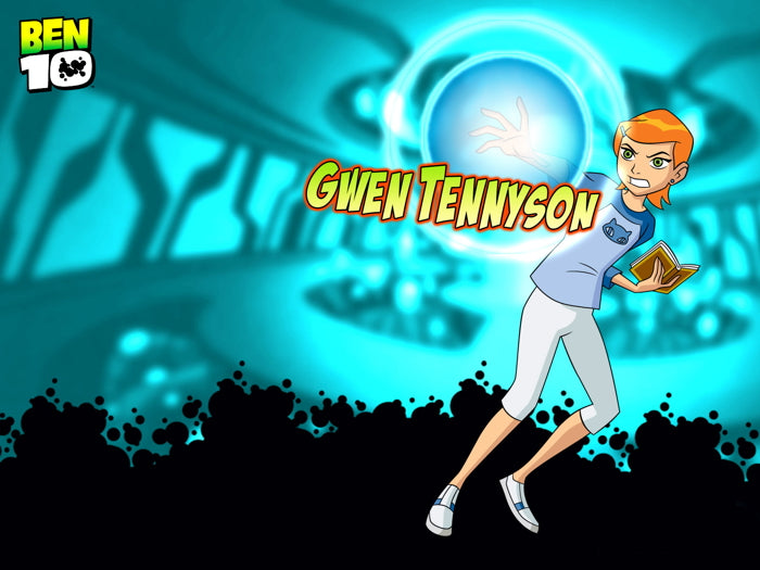 Ben 10 Gwen Tennyson Cartoon TV Series Art Wall Art Print Poster