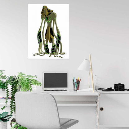 Ben 10 Benmummy Ultimate Alien Cartoon TV Series Art Wall Art Print Poster