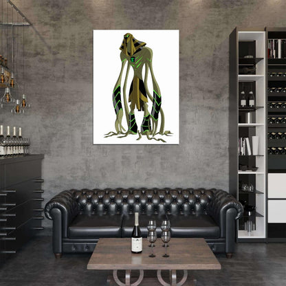 Ben 10 Benmummy Ultimate Alien Cartoon TV Series Art Wall Art Print Poster