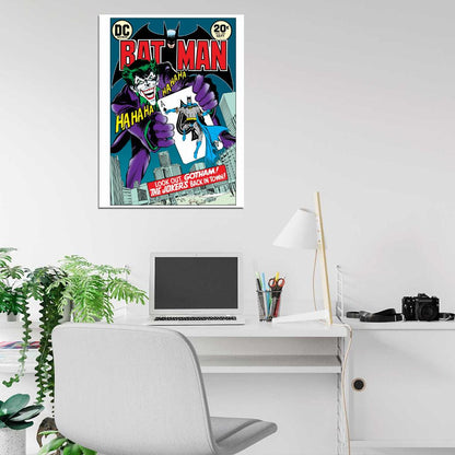 Joker Gotham Card Batman Cool Rare Art Wall Art Print Poster
