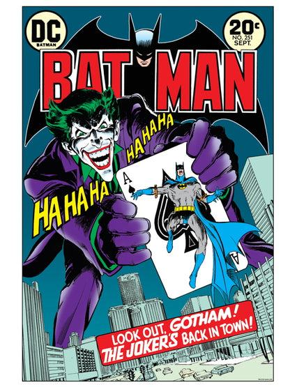 Joker Gotham Card Batman Cool Rare Art Wall Art Print Poster