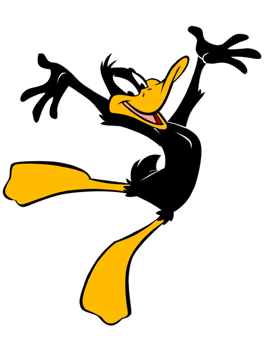 Daffy Duck Looney Tunes Cool Funny Art Wall Art Print Poster