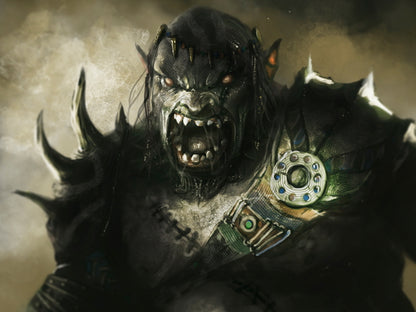 Great Goblin The Hobbit Awesome Art Wall Art Print Poster