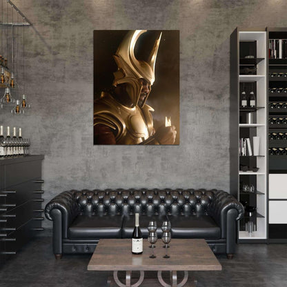 Heimdall Idris Elba Awesome Movie Wall Art Print Poster