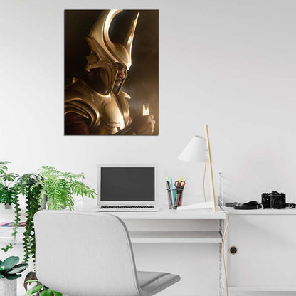 Heimdall Idris Elba Awesome Movie Wall Art Print Poster