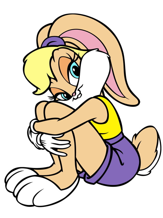Lola Bunny Cute Beautiful Looney Tunes Cartoon Art Wall Art Print Poster