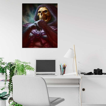 Masters of the Universe Skeletor Awesome Art Wall Art Print Poster