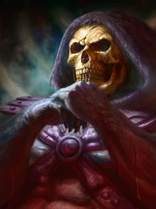Masters of the Universe Skeletor Awesome Art Wall Art Print Poster