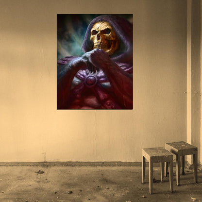 Masters of the Universe Skeletor Awesome Art Wall Art Print Poster