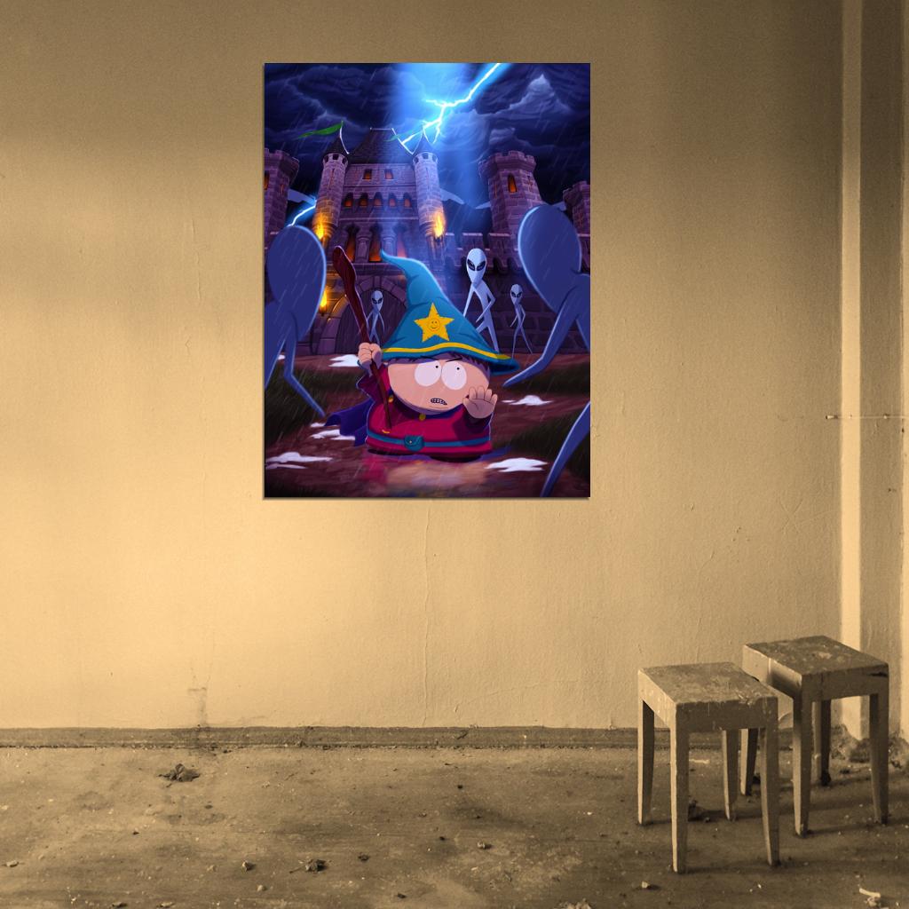 South Park The Stick Of Truth Aliens Cool Art Wall Art Print Poster